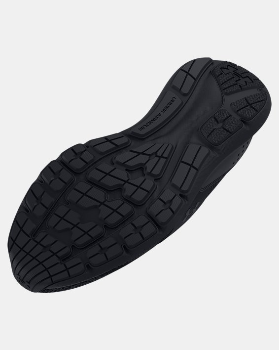 Men's UA Surge 3 Slip Running Shoes in Black image number 4